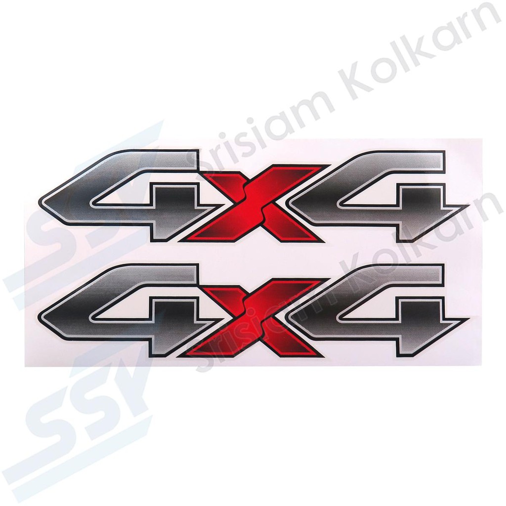 OEM สติกเกอร์กระบะ TRITON154x4 รง. ''4x4''