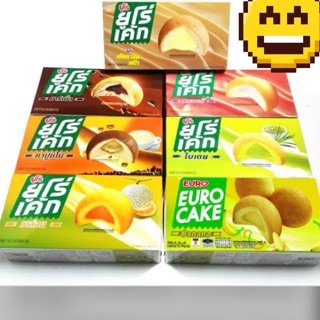 ยูโร่เค้ก EURO CAKE 6 รส 17 กรัม บรรจุ 12 ชิ้น