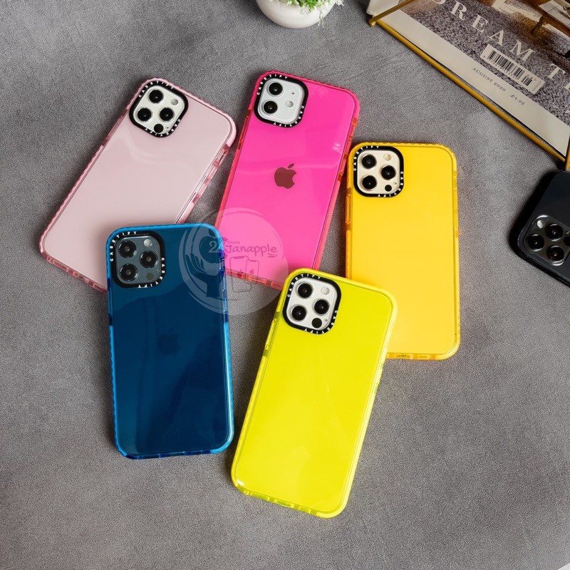 Casetify Neon Case Iphone 11 12 Pro Max Mini Ajlw Shopee Thailand