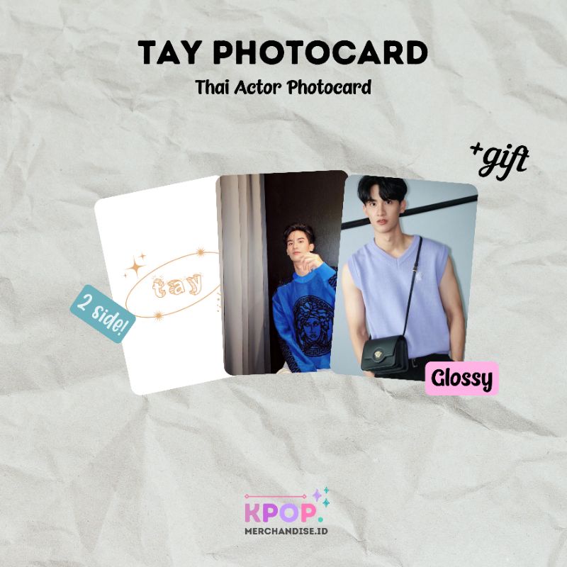 TAY TAWAN โฟโต้การ์ดภาษาไทย