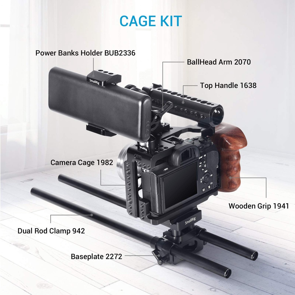 Smallrig Holder สําหรับพาวเวอร์แบงค์แบบพกพา Bub2336