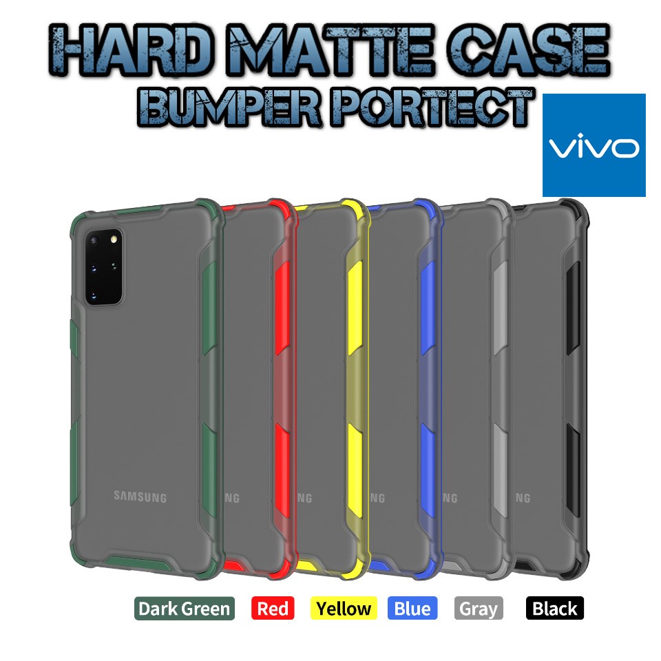 (เคสแบบแข็ง)VIVO Y20 Y20S Y12S Y31 Y51 Color Full Cover ANTI-FALL HARD CASE MAX SERIES