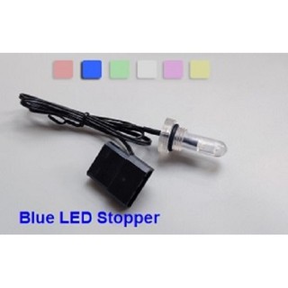 Stoper LED Blue, จุกปิดรูแทงค์ ขนาด 1/4 ไฟled *สีฟ้า ชุดน้ำระบบเปิด, Water Cooling, ชุดน้ำ, ระบายความร้อนด้วยน้ำ