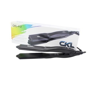 CKL-412 HAIR STRAIGHTENER เครื่องหนีบผมตรงไฟฟ้า ปรับความร้อน4ระดับ หน้าหนีบกว้าง 40มิลขนาดใหญ่หนีบได้ไวกว่า