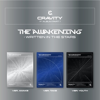 【pre-order】อัลบั้ม Cravity 1st album part1 The Awakening Written In The Stars / kit album