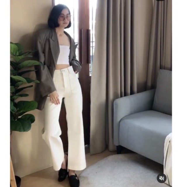 กางเกงยีน tgda.co Pavlova whip denim