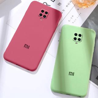 Casing Official Original Silicone Full Protection Soft Camera Protection Case Xiaomi Redmi Note 9 Pro Max 9S Redmi 10X 5G Cover