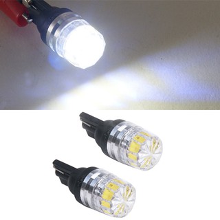 หลอดไฟท้ายรถยนต์ 2 x New White T10 T15 5050 5 SMD LED