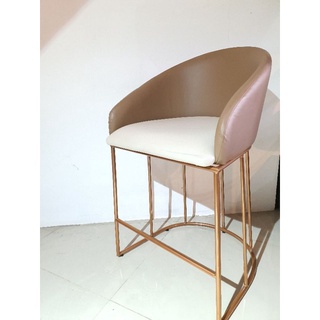 iLoft chair เก้าอี้บาร์ Luxury Rose gold รุ่น Lux168