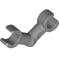 [969] ชิ้นส่วนเลโก้ Lego Part Arm Skeleton, Bent with Clips (Horizontal Grip)(93609, 26163, 49752) ราคา/ชิ้น