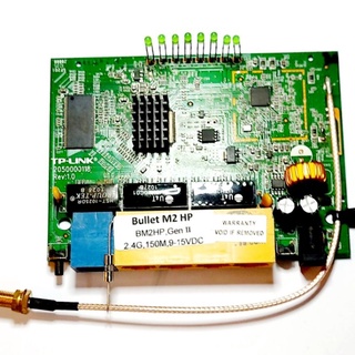 Bullet M2HP ,บอร์ด BM2HP ,UBNTจีน 1x1mimo ,2.4G,150m