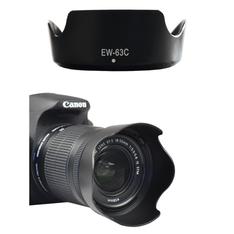 Canon Lens Hood EW-63C for EF-S 18-55 STM, RF 24-50mm f/4.5-6.3 IS STM