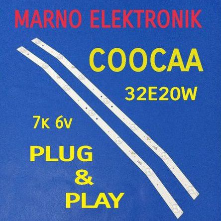 COOCAA 32INCH LED TV BACKLIGHT 32E20W 7 ปุ่ม 6VOL BL COCA 32IN 7 EYES 6VOL 32E20W 7K 6V