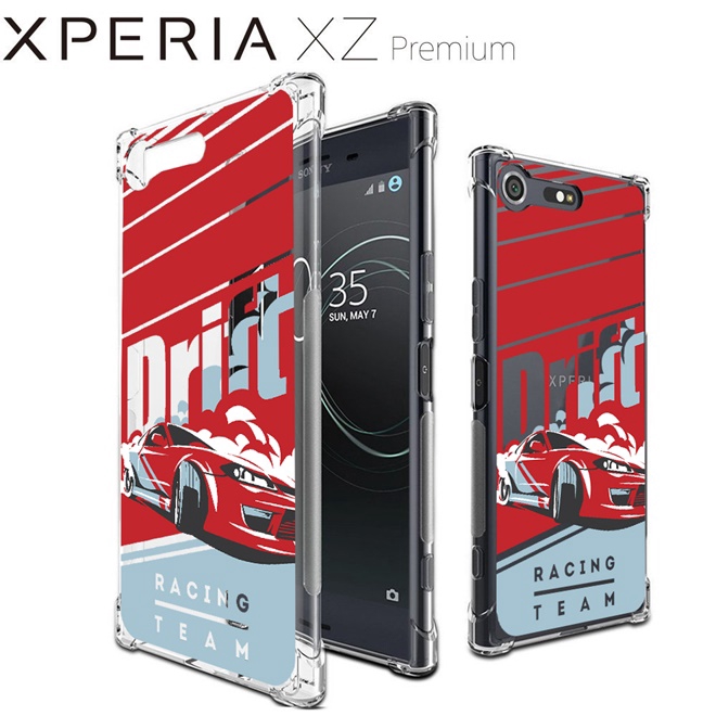 เคส สำหรับ Sony Xperia XZ Premium Anti-Shock Protection TPU Case [Racing Team]