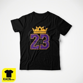 ผ้าฝ้ายแท้star tshirtเสื้อผ้าหวี 3 DISTRO KING 23 LEBRON JAMES ปะเก็น NBA คุณภาพสูงall sizes-5xl