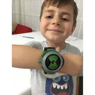 ✓Ben 10 สิบโปรเจคเตอร์ นาฬิกา เอเลี่ยน กองทัพ ออมนิทริกซ์ เรืองแสง สร้อยข้อมือ ของเล่นเด็ก