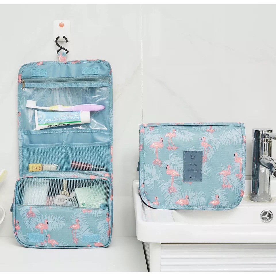 [ซื้อครบ49.-ใส่โค้ดSS25PDYลด10.-]พร้อมส่ง📌 รุ่นแขวน✔ กระเป๋าจัดระเบียบอุปกรณ์อาบน้ำ ครีม อเนกประสงค์