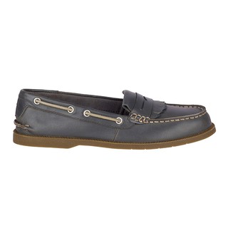 Sperry รุ่น Conway Kiltie รองเท้าลำลองหนัง ผู้หญิง สี Grey - STS84495