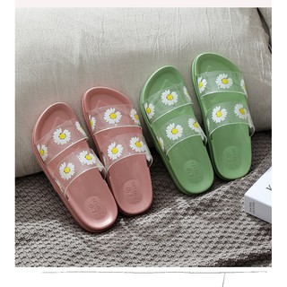 รองเท้าแฟชั่น ยางนิ่มมาก พร้อมส่งจ้า ดอกDaisy