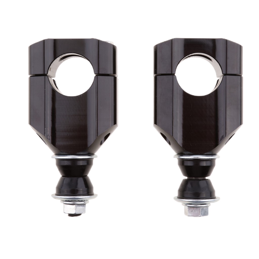 2x 28 มม . 1 1 1/8 แฮนด ์ Riser Mount รถจักรยานยนต ์ Dirt Bike ATV - รูปที่ 4