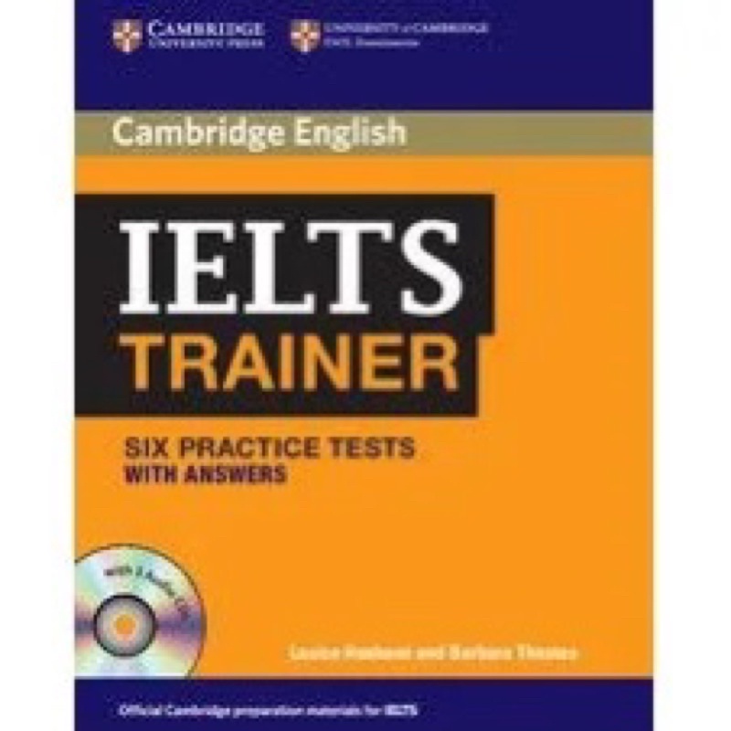 IELTS TRAINER CAMBRIDGE Practice Test with Ans +CD หนังสือเตรียมสอบ