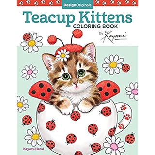Teacup Kittens Coloring Book (CLR CSM) หนังสือภาษาอังกฤษมือ1(New) ส่งจากไทย