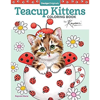 Teacup Kittens Coloring Book (CLR CSM) หนังสือภาษาอังกฤษมือ1(New) ส่งจากไทย