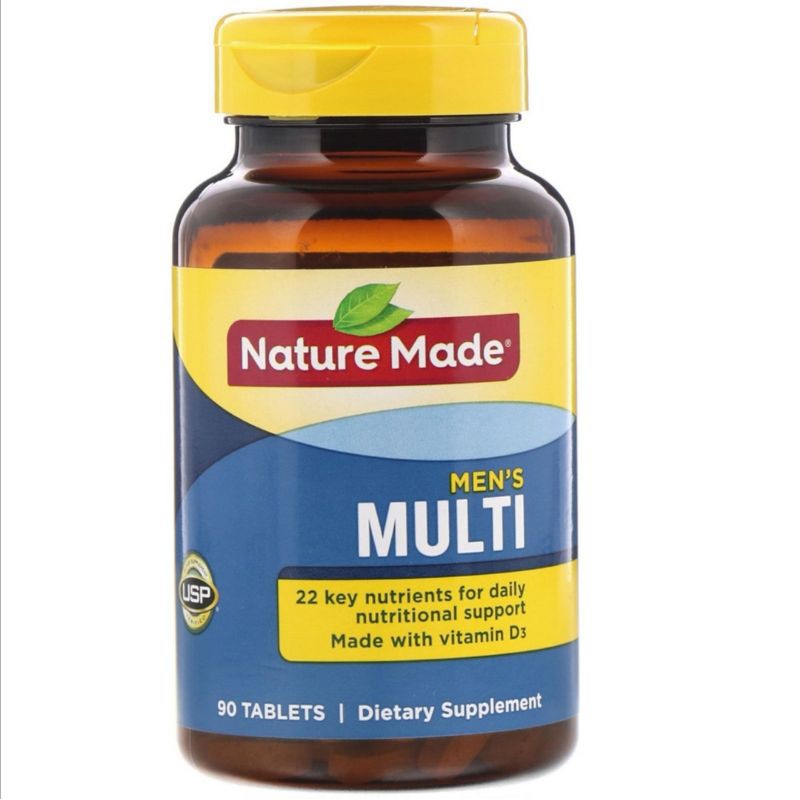 Nature Made, Multi for Him, No Iron, 90 Tablets