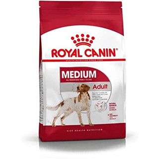 Royal Canin medium adult Dog Food 15 kg อาหารสุนัขโต แบบเม็ด ขนาดกลาง พันธุ์กลาง ขนาด 15 กก.