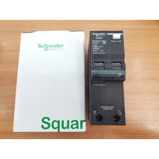 เมนเบรกเกอร์กันไฟรั่ว/ไฟดูด RCBO รุ่น 2 โพล 10kA ขนาด 50A-63…