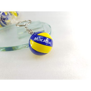 พวงกุญแจ ลูกวอลเลย์บอล Mikasa Volleyball Volley Keychain มิคาสะ Mikasa Sports Sport