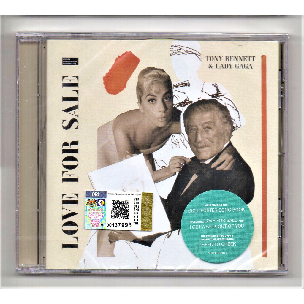 Tony Bennett & Lady Gaga - Love For ( CD )