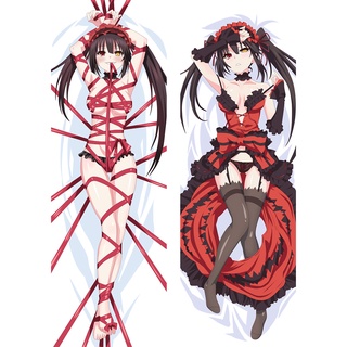 ปลอกหมอน ลาย The Queen Tokisaki Kurumi DATE A LIFE ขนาด 60x180 ซม. สําหรับกอดร่างกาย