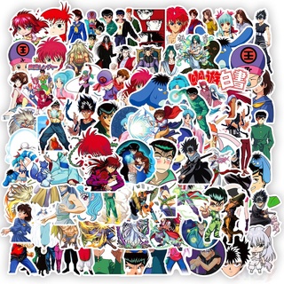 100Pcs/Set ❉ YuYu Hakusho สติ๊กเกอร์ ❉ Anime DIY Mixed Luggage Laptop Skateboard Doodle Decals สติ๊กเกอร์