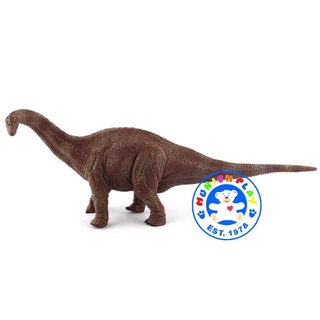 Munich Play - ไดโนเสาร์ Brontosaurus น้ำตาล ขนาด 33.00 CM (จากหาดใหญ่)