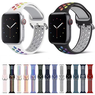 สายนาฬิกาข้อมือซิลิโคน สําหรับ Apple watch band 45 มม. 44 มม. 40 มม. 41 มม. Series UItra 8 7 6 5 4 SE iwatch 3 42 มม. 38 มม.