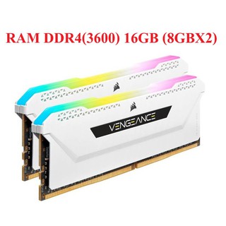 RAM DDR4(3600) 16GB (8GBX2) CORSAIR VENGEANCE RGB PRO SL 💥ประกัน lifetime💥