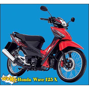 เบาะเด็ก WAVE100X 125X เบาะเด็กนั่ง เวฟ125X เวฟ100X ฟรีสายรัดเอว - รูปที่ 3