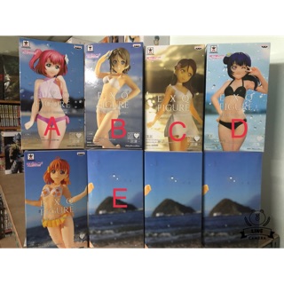 Banpresto EXQ love live sunshine ชุดว่ายน้ำ lot jp ของใหม่ 100% ครับ