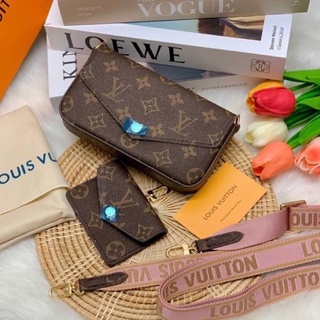 LV M80091 Louis Vuitton Felicie Strap