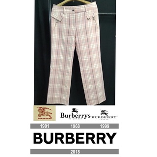 Burberry   💯เอว 32 สะโพก 42 ยาว 39 ปลายขา 9.5