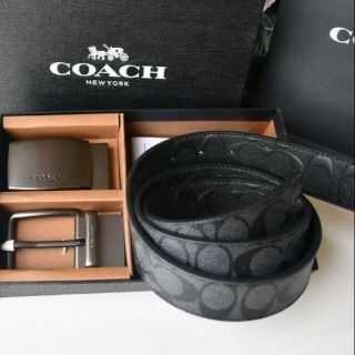 COACH BELT VALUE PACK BOX SET สาย 4 cm.