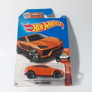 รถเหล็ก Hotwheels LAMBORGHINI URUS สีส้ม (ib0503)