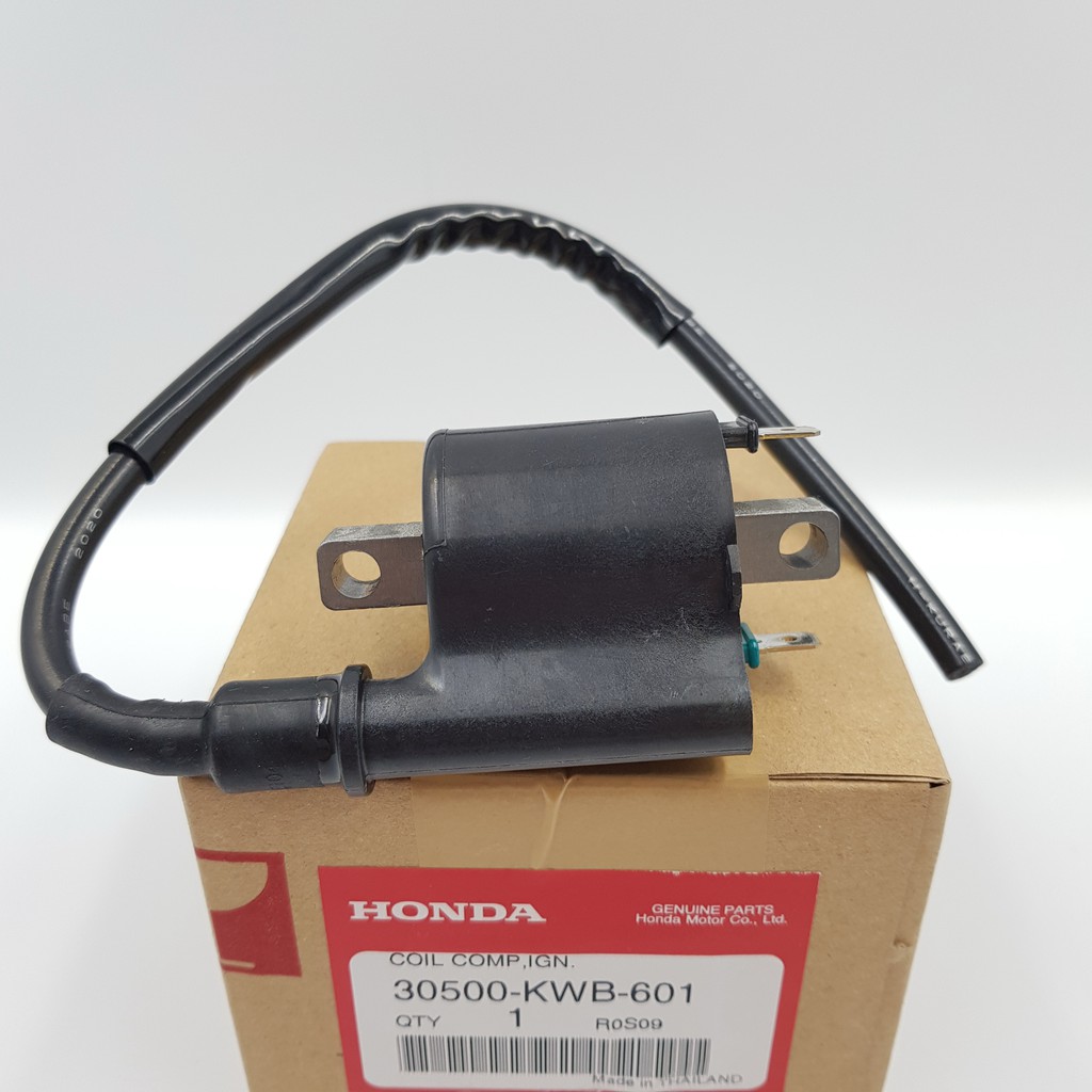 คอยล์หัวเทียน คอยล์ใต้ถัง คอลย์จุดระเบิด WAVE 110 I 2019-2010 CZI แท้ HONDA IGNITION COIL  UK