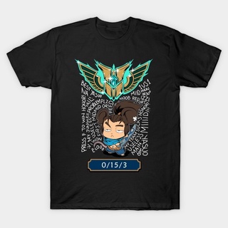 เสื้อยืดพิมพ์ลายprinting☍League of Legends - Main Yo T-Shirt Mens Fashion T-shirtS-4XL