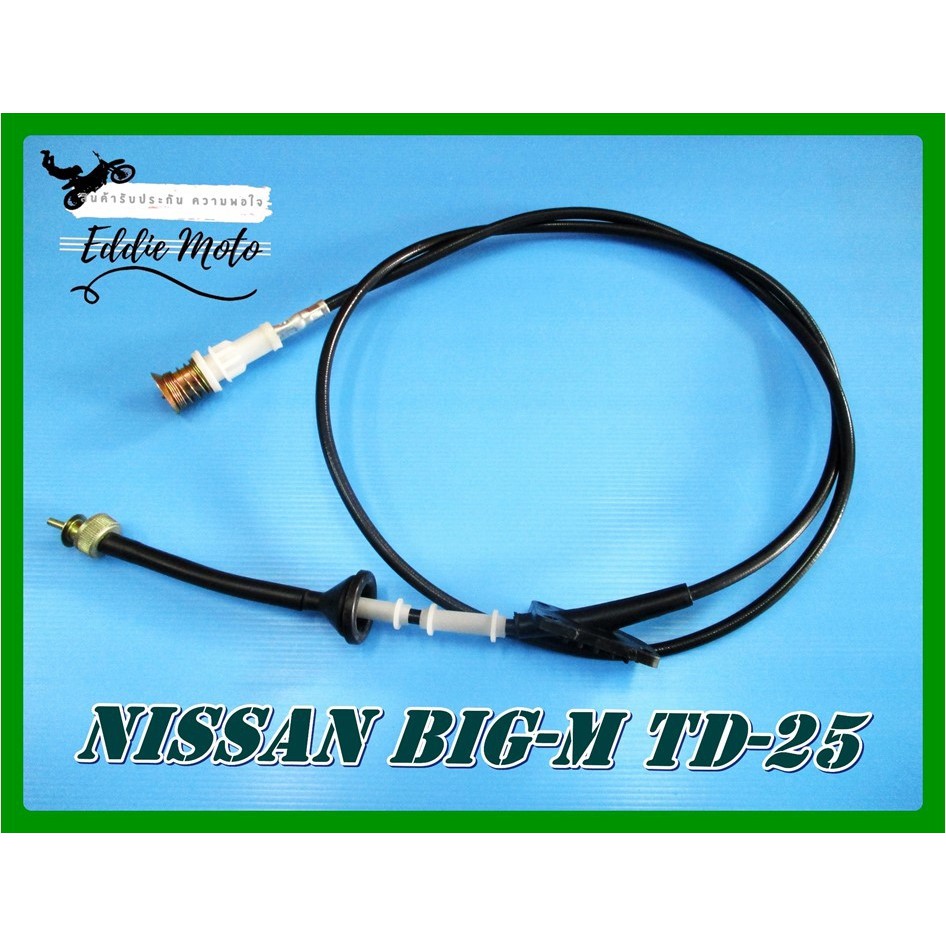 SPEEDOMETER CABLE Fit For NISSAN BIG-M TD-25 year 1986-1997 // สายไมล์ สีดำ