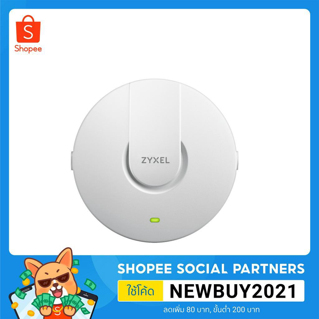 (ร้านไทย ประกันLifetime)Zyxel NWA1123-ACV2 802.11ac Dual-Radio Ceiling Mount PoE Access Point (AC120