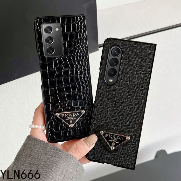 สําหรับ Samsung Galaxy Z พับ 6 5 4 3 2 คลาสสิกพรีเมี่ยมหนัง PU กันกระแทกเคสโทรศัพท์สําหรับ Galaxy Z Fold6 พับกลับโทรศัพท์ฝาครอบป้องกัน