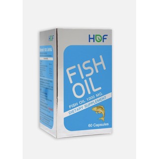 แพ็คคู่!!!น้ำมันปลา HOF Fish oil HOF มีประโยชน์ต่อร่างกายอย่างมาก ขวดละ60แคปซูล  พร้อมส่ง!!!!