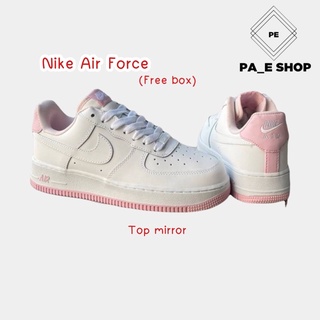 🔥New Sale รองเท้า Nike Air Force ผ้าใบส้นสูง รองเท้าผ้าใบผู้ชายผูหญิง